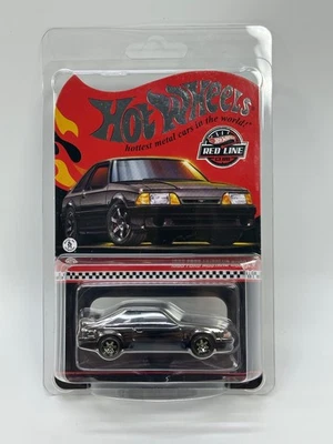 Hot Wheels Mattel RLC Exclusive 1993 Ford Mustang Cobra R Black JCP24 - Image 1 of 2