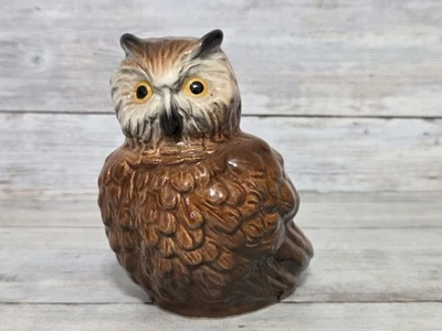 Vintage Goebel Porcelain Owl Figurine #383 316-08 West Germany  - Image 1 of 4