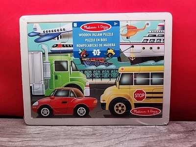 Wooden Puzzle. Melissa & Doug For Ages 3+ It’s On The Go Style 12 Piece Fun Fun - Image 1 of 2