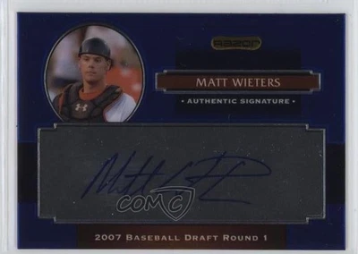 2008 Razor Signature Series Metal Auto Matt Wieters #AU-MW Auto - Image 1 of 2
