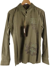 Franky Max Original Medium langärmliges geknöpftes Herrenhemd neu mit Etikett Liste $ 98 - Bild 1 von 7