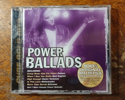 Power Ballads	by	Original Artists	-	GOOD	CD Foto 1 de 2