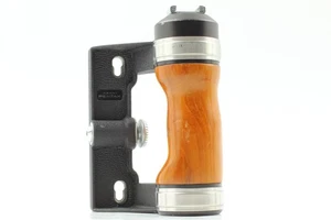 [Near MINT] PENTAX 6x7 67 67II Wood Hand Grip From JAPAN - Picture 1 of 8