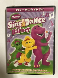 Barney Sing And Dance With DVD-Rare Vintage-SHIPS N 24 HOURS - Picture 1 of 8