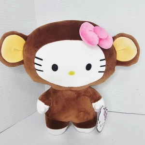 Nuevo Disfraz de Mono Hello Kitty Animal de Zoo Muñeco de Peluche Juguete de Peluche Sanario - Imagen 1 de 5