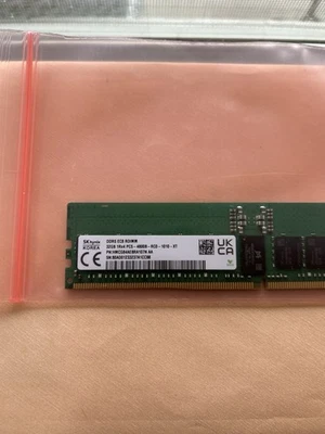 NEW - Hynix 32GB 1Rx4 PC5-4800 EC8 RDIMM DDR5-38400 ECC Server Memory RAM - Image 1 of 4