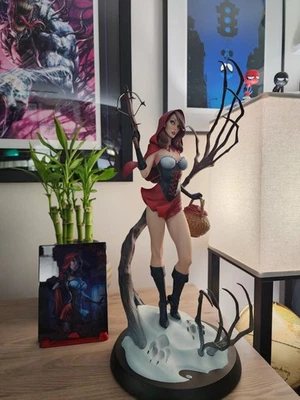 J Scott Campbell EXCLUSIVA Sideshow Estatua CUENTO DE HADAS FANTASÍAS Foto 1 de 2