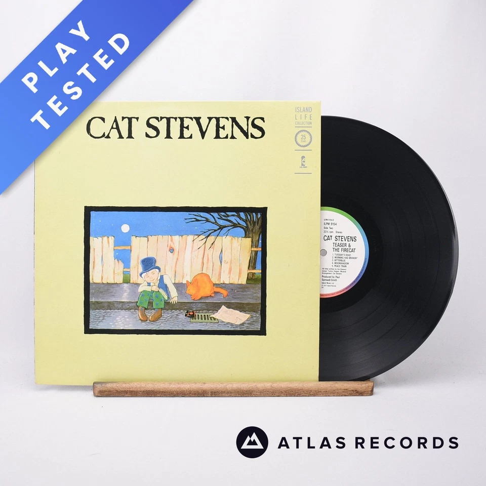 Cat Stevens Teaser And The Firecat LP Album Vinyl Record - EX/EX - Image 1 of 4