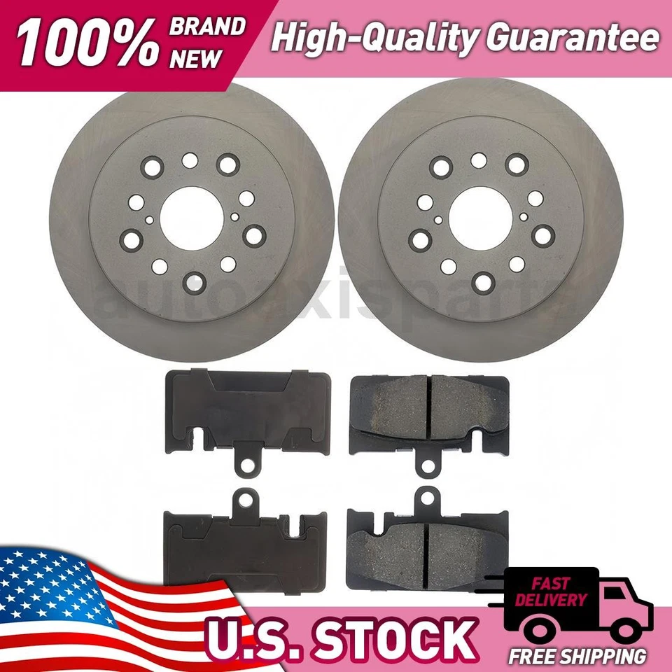 Rear Centric Parts Disc Brake Upgrade Kit For 2001-2006 Lexus LS430 - Image 1 of 1