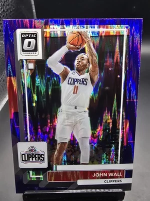 2022 - 23 Panini Donruss Optic 紫色 Shock Prizm John Wall #114 — 第 1/2 张图片