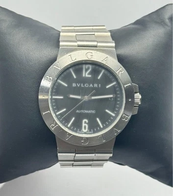 Bulgari Bvlgari Sd38S L2161 Automatic Watch Black Dial - Image 1 of 4