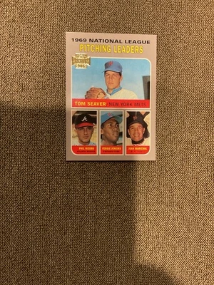 2002 Topps Baseball  Archives Tom Seaver/Niekro/Jenkins/Marichal 1970 Topps - Image 1 of 2