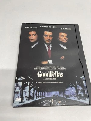 GoodFellas (DVD, 1990) Martin Scorsese, Robert De Niro, Ray Liotta, Joe Pesci - Imagem 1 de 2