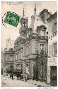 CPA 92 - FONTENAY AUX ROSES - CHATEAU BOUCICAUT - DES BADAUDS - Imagen 1 de 1