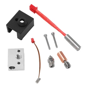 3D Printer Heater Block Kit 24V 40W Aluminum Heating Block Kit High Temperature - Zdjęcie 1 z 22