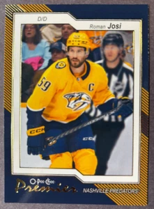 2023-24 O-Pee-Chee Premier #P-20 Roman Josi Nashville Predators - Picture 1 of 1