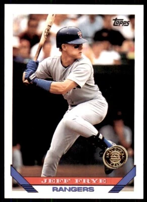 1993 Topps Inaugural Colorado Rockies Jeff Frye #197 - Image 1 of 2