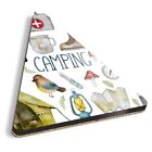 1x Triangle Coaster - Cute Retro Camping Gardening #3903