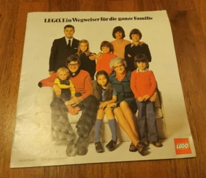 Lego Heft Prospekt -- Lego Ein Wegweiser für die ganze Familie 1976 70er Jahre - Bild 1 von 3