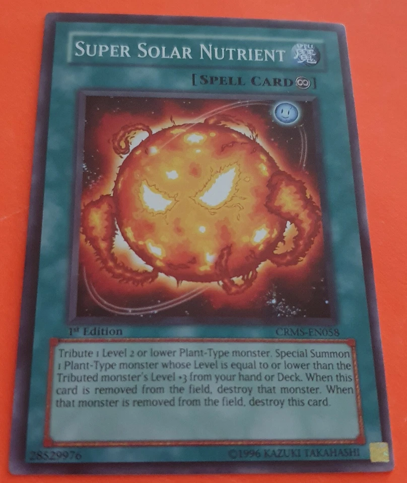Super Solar Nutrient - 1st Edition Common - Crimson Crisis - YGO - Image 1 of 1