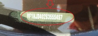 Renault Radio Pin Code By VIN Number - Radio stays in dash - Image 1 of 3