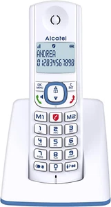 ALCATEL F530 - Teléfono Inalámbrico DECT - Gran Pantalla Retroiluminada - Manos - Imagen 1 de 12