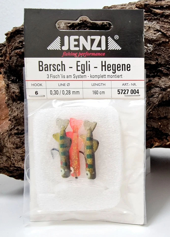 Jenzi Barsch Egli Hegene 0,28mm 160cm Farbe S Felchen Renken System - Bild 1 von 1