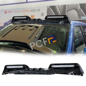 Barra de luces de techo delantero con LED para Ford F-150 Raptor 2015-2021 aspecto fibra de carbono - Imagen 1 de 15