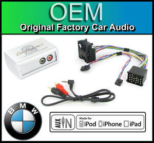 BMW 3 Serie E46 Entrada Auxiliar Cable Coche Stereo Ipod IPHONE Player Adaptador