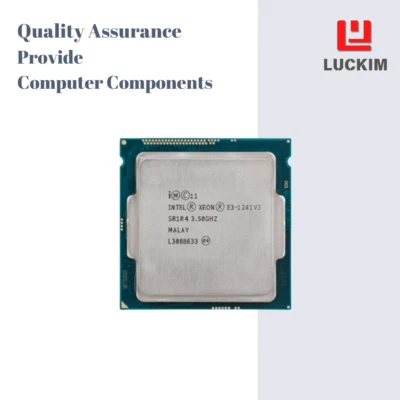 CPU Intel Xeon E3-1241V3 - Socket LGA 1150 4 núcleos 8 hilos 3,5 GHz 8 MB de caché L3 Foto 1 de 4