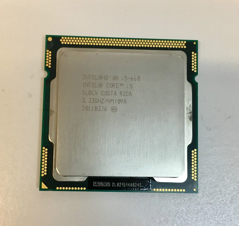 Procesador Intel Core i5 660 3,33 GHz doble núcleo (BX80616I5660) solamente Foto 1 de 1
