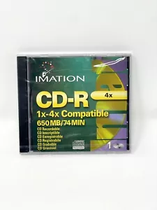 Imation CD-R 1X-4X Compatible 650MB - 74 Minutes Brand New - Picture 1 of 3