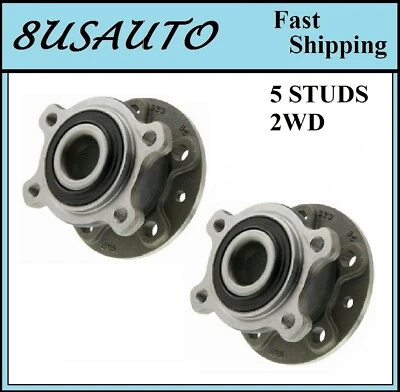 Rear Wheel Hub Bearing Assembly Fit VOLVO V70 2WD 2008-2010 (PAIR) - Image 1 of 3
