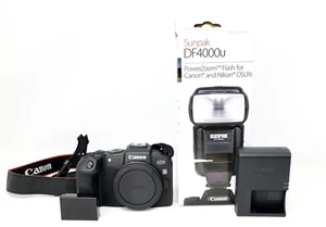 Canon EOS RP Mirrorless 26.2MP Digital Camera Body W/ Flash ( 1% Shutter Count) - Picture 1 of 22