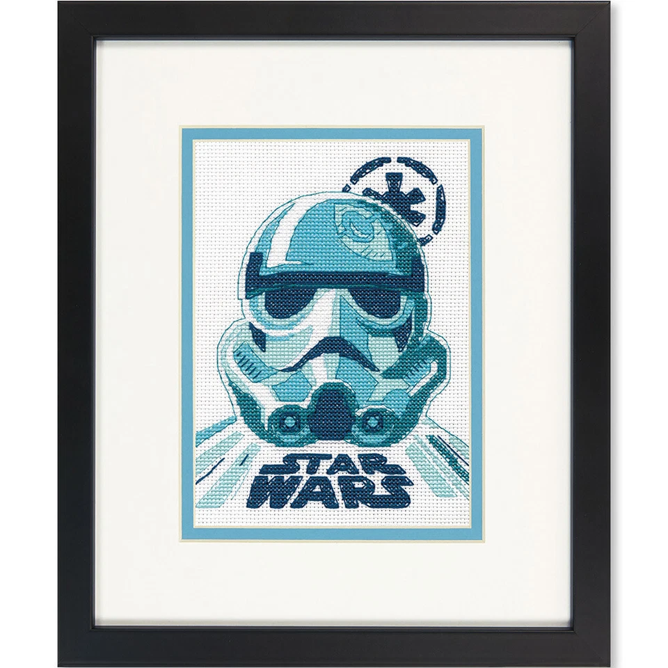 Disney Star Wars Storm Trooper Space Galaxy 5 X 7 Picture Cross Stitch Kit 65193