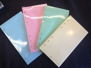 Filofax Compatible ( Personal Size ) Pink Inserts ~ New and Sealed - Picture 1 of 1