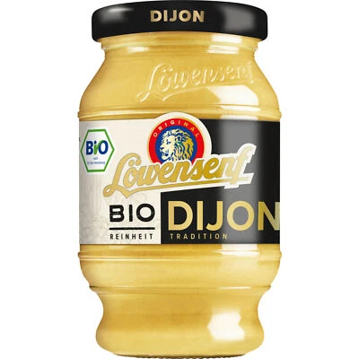 Löwensenf BIO Dijon Senf pikant 250ml Glas - Bild 1 von 4