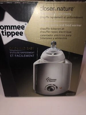 white Tommee tippee Electric Bottle And Baby milk Food Warme new - Image 1 of 3
