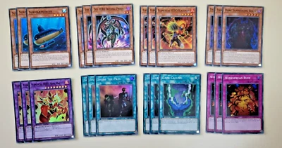 YuGiOh Speed Duel Tournament Pack 6 Super Rare & Common Playsets English STP6 - Image 1 of 2
