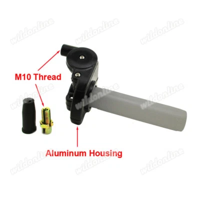 Mango del acelerador para 2 tiempos YAMAHA YZ125 YZ250 SUZUKI RM125 RM250 KAWASAKI KX Foto 1 de 4