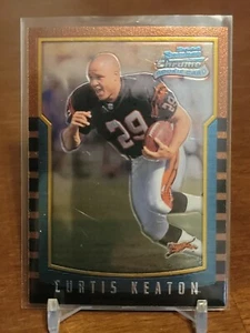 2000 Bowman Chrome #182 Curtis Keaton RC James Madison Cincinnati Bengals - Picture 1 of 2