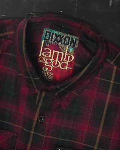 NIP! MEN'S ORIGINAL Dixxon Flannel "LAMB OF GOD ASHES” SIZE XX-LARGE! FAST SHIP! - Picture 1 of 5