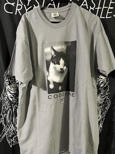 Codeine Band Cat Shirt Size XL  Slowcore Slow Core Alternative Rock - Picture 1 of 3