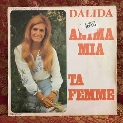 Dalida ‎– Anima Mia / Ta Femme EP 45 RPM - Image 1 of 4