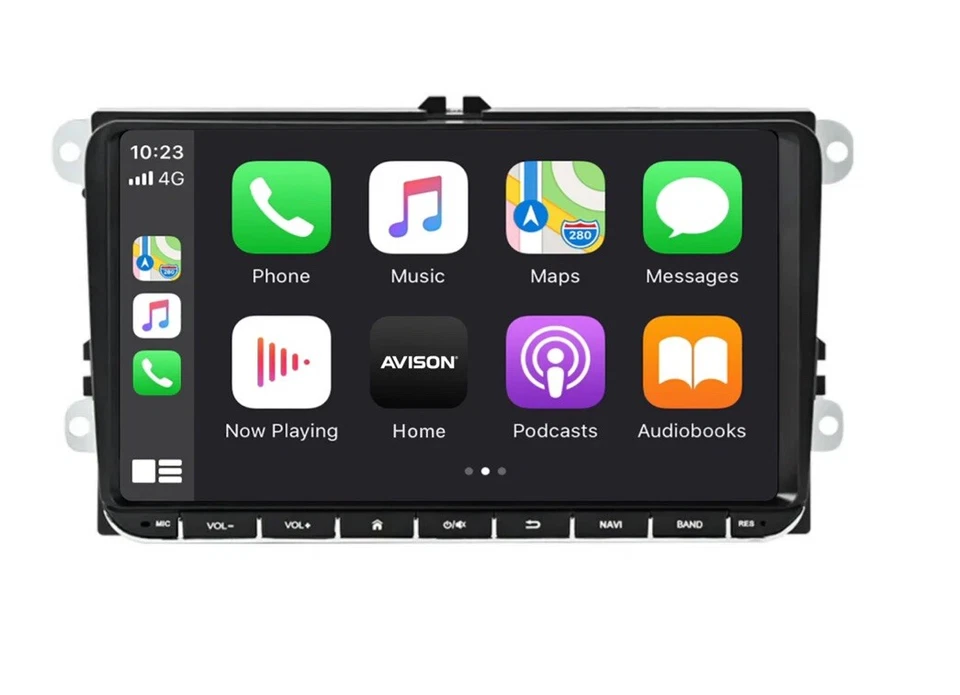 CARPLAY CarTablet Android Autoradio VW SEAT SKODA stereo golf polo tiguan 128gb  - Immagine 1 di 2