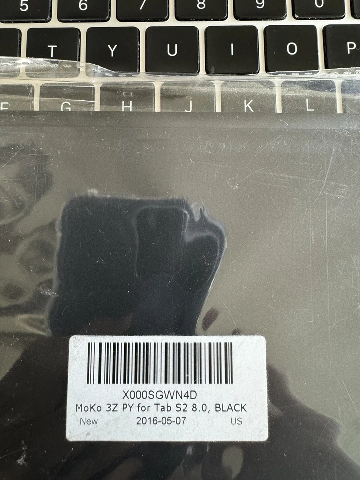 Capa suporte capa fina preta para Samsung Galaxy Tab S2 9.7 - Imagem 1 de 3