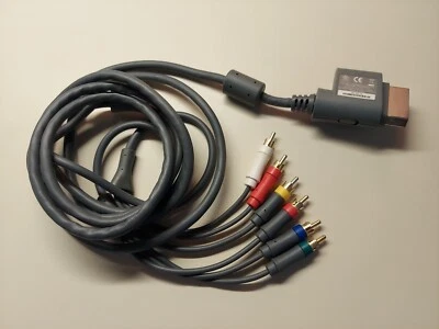 OEM Genuine Microsoft Xbox 360 Console Component HD AV Cable HDTV - Image 1 of 4