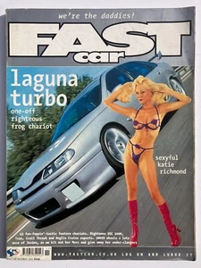 FAST CAR MAGAZINE NOV 2000 KATIE RICHMOND - LAGUNA TURBO - ANGLIA CRUISE JORDAN - Foto 1 di 1