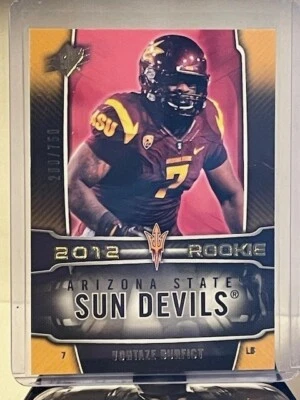 Vontaze Burfict 2012 SPX ROOKIE 280/750 #148 Arizona State - Image 1 of 2