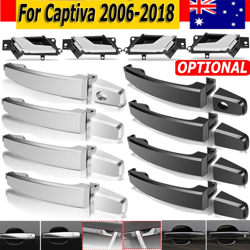Inner Outer Door Handle Front Rear Left Right LH RH For Holden Captiva 2006-2018 - image 1 of 4